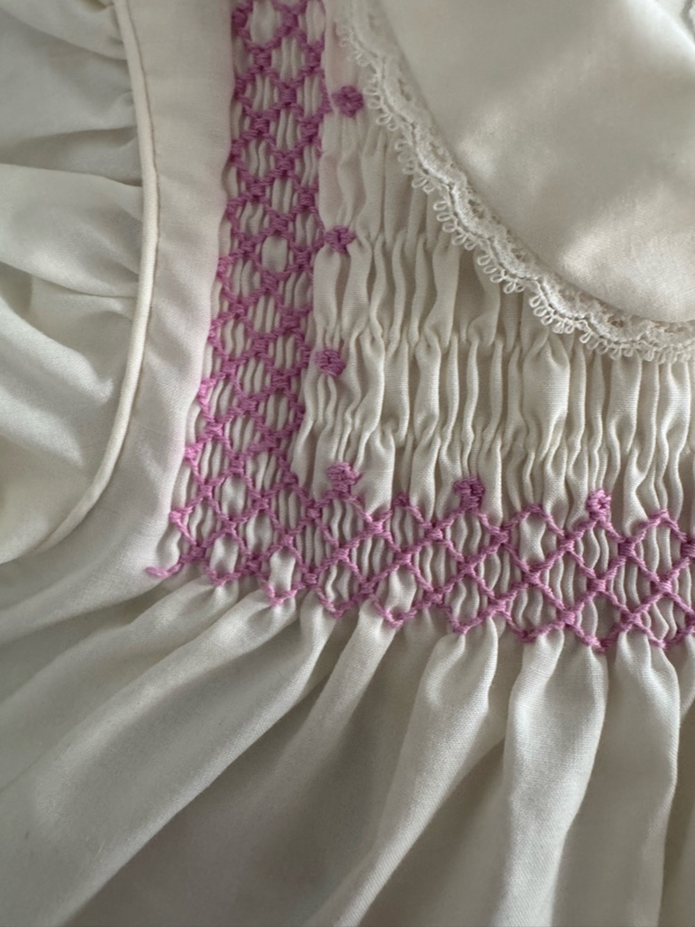 Vintage Baby Smock Dress - Picture 4 of 5